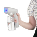 handheld portable white color mist spray blue light electric K5 nano spray fogger gun